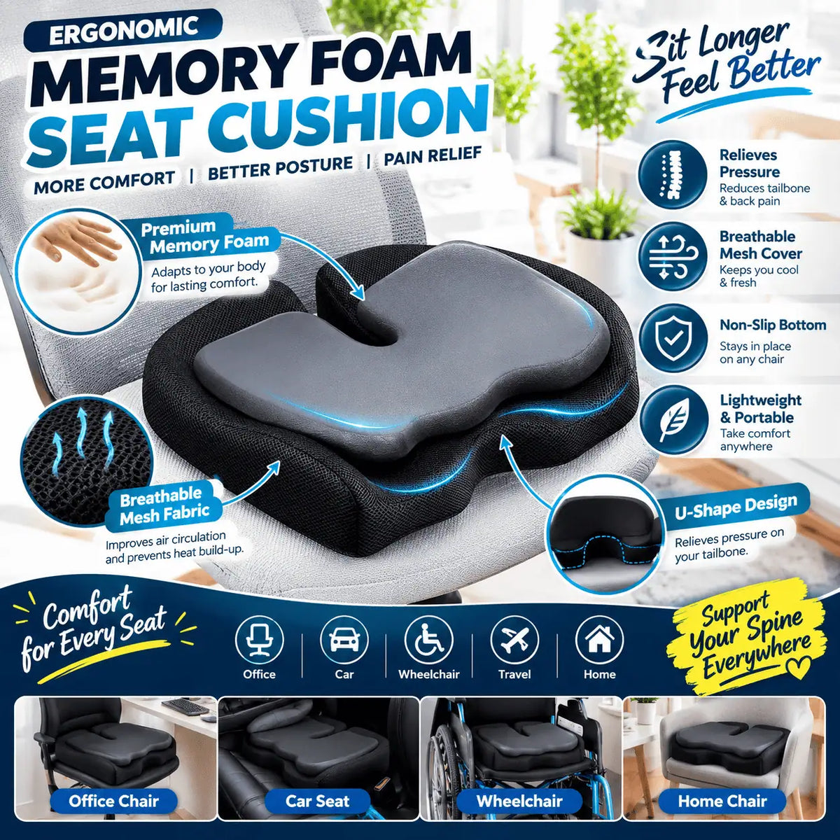 Car Seat Cushion