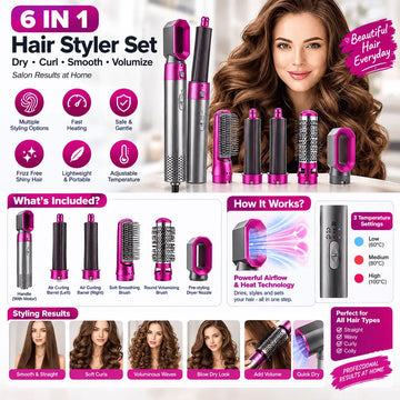 Hot Air Brush (5-in-1)