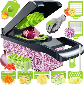 16 in 1 Vegetable Cutter Chopper and Slicer
