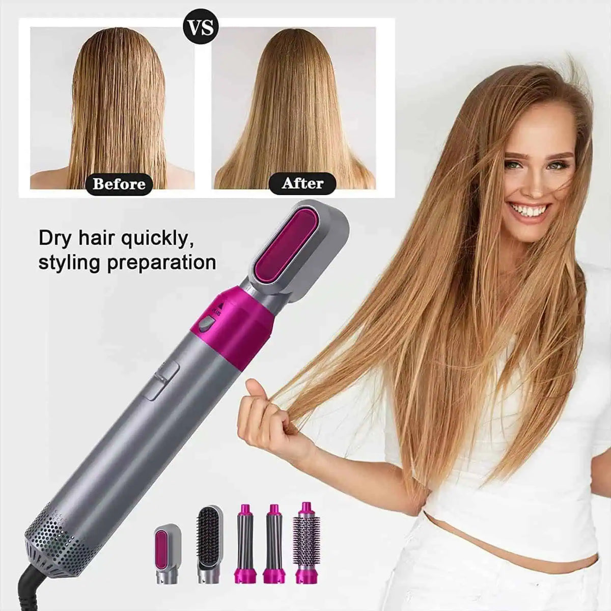 Hot Air Brush (5-in-1)