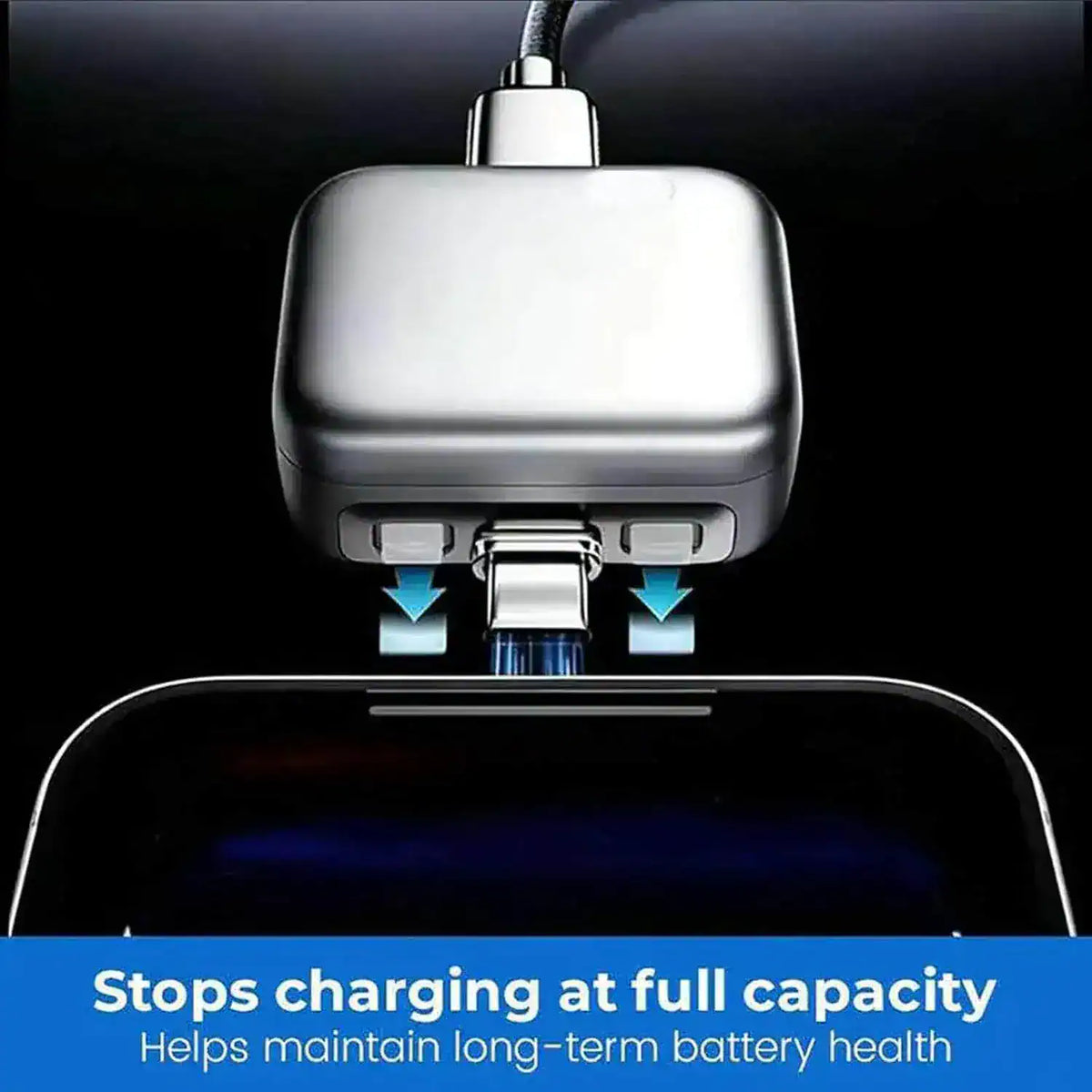 AI Smart Auto-Stop Charging Adapter